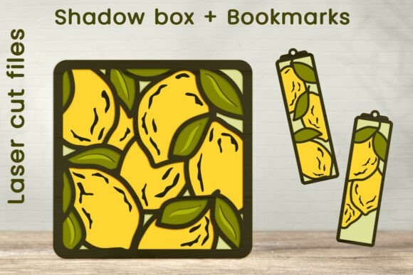 3D SVG Shadow Boxes: Lemon Set Review