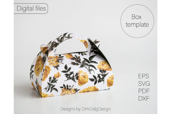 3D SVG Shapes: Box Template Party Favor Box Review