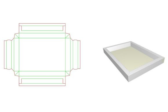 3D SVG Shapes: Gift Tray Template Review
