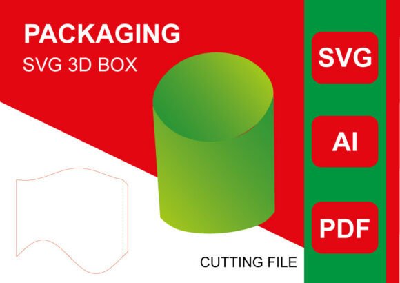 Cylinder Mitered 3D SVG: Paper Objects Review