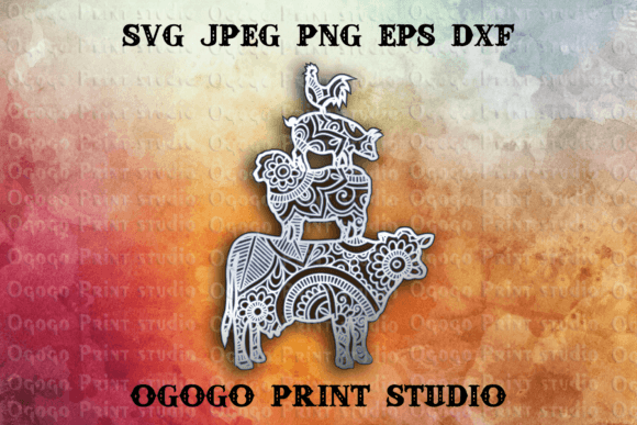 Farm SVG: 3D Layered Mandala Shapes Review