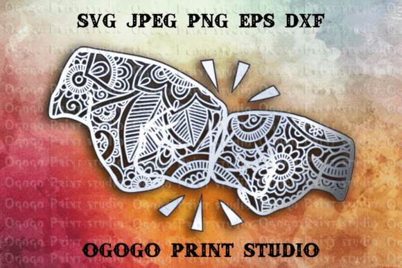 Fist Bump 3D SVG for Modern Home Décor