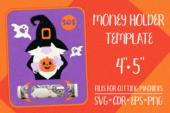 Gnome Halloween Money Holder: 3D SVG Shapes Review